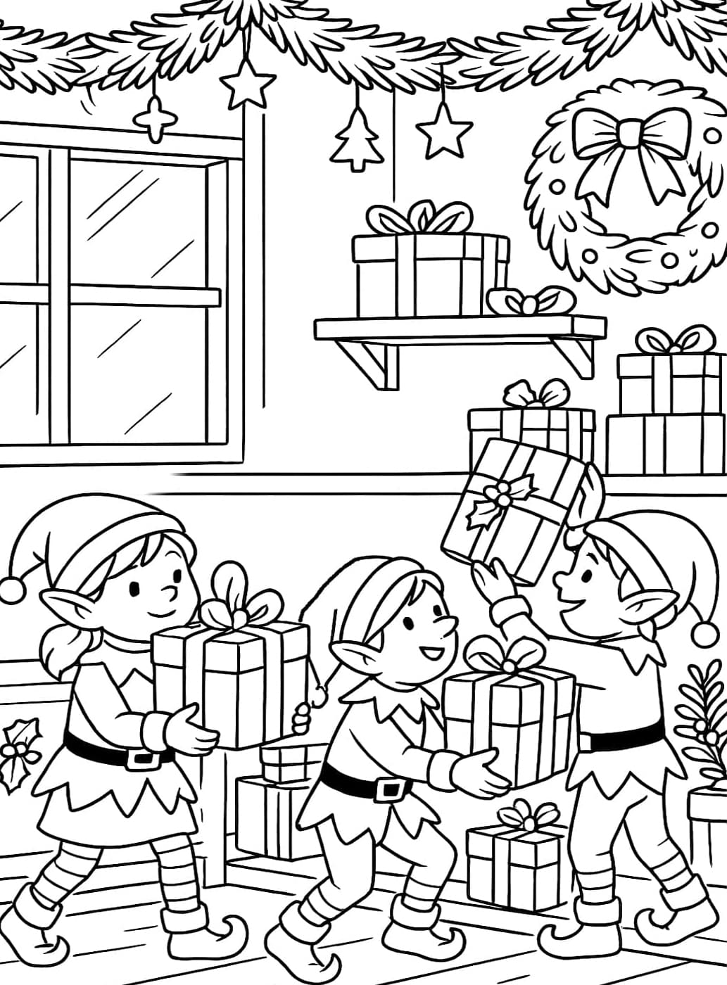 ζωγραφική Καλά Χριστούγεννα