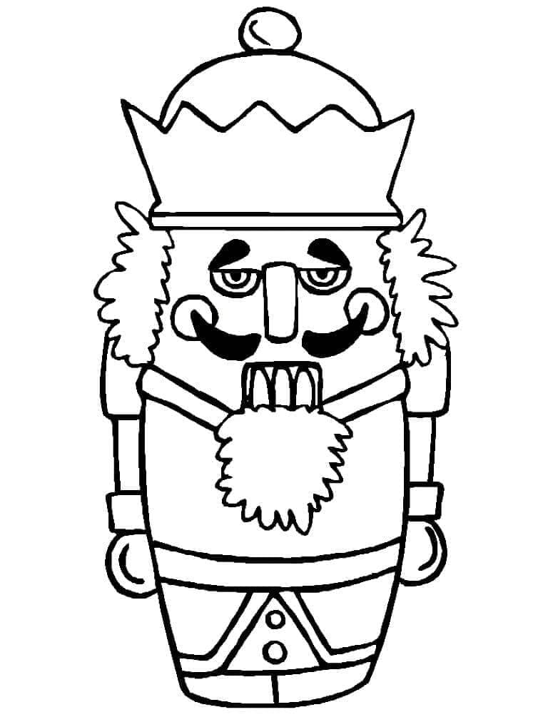 ζωγραφική Καρυοθραύστης με μουστάκι