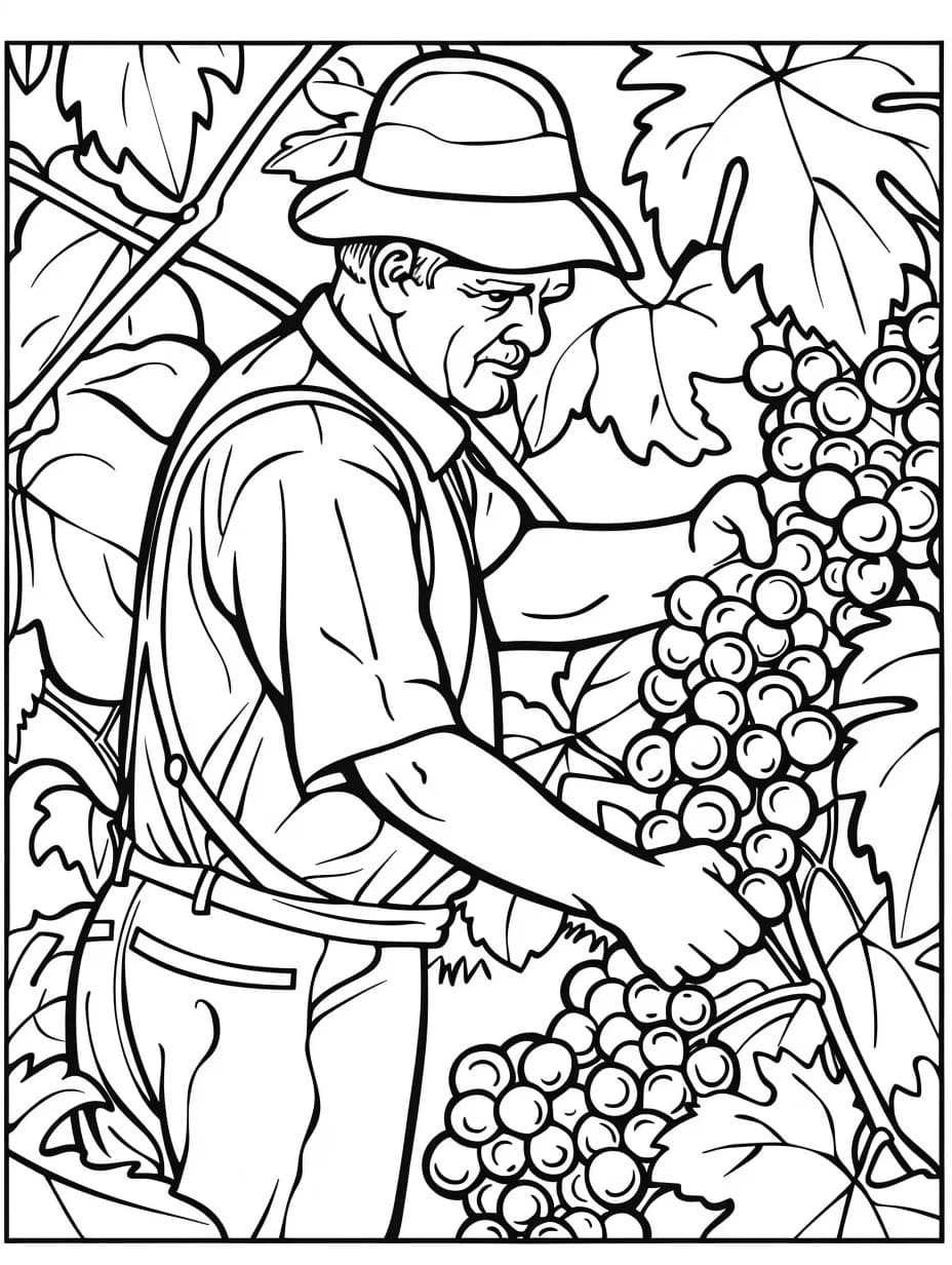 ζωγραφική Κρέπες και αγρότης