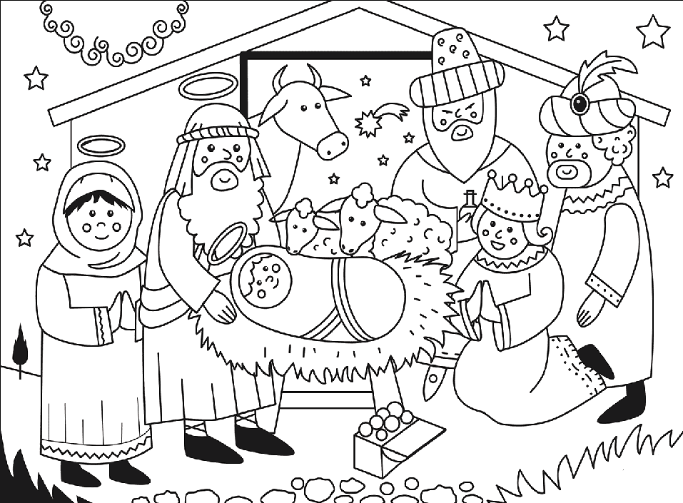 ζωγραφική Λατρεία των Τριών Βασιλέων