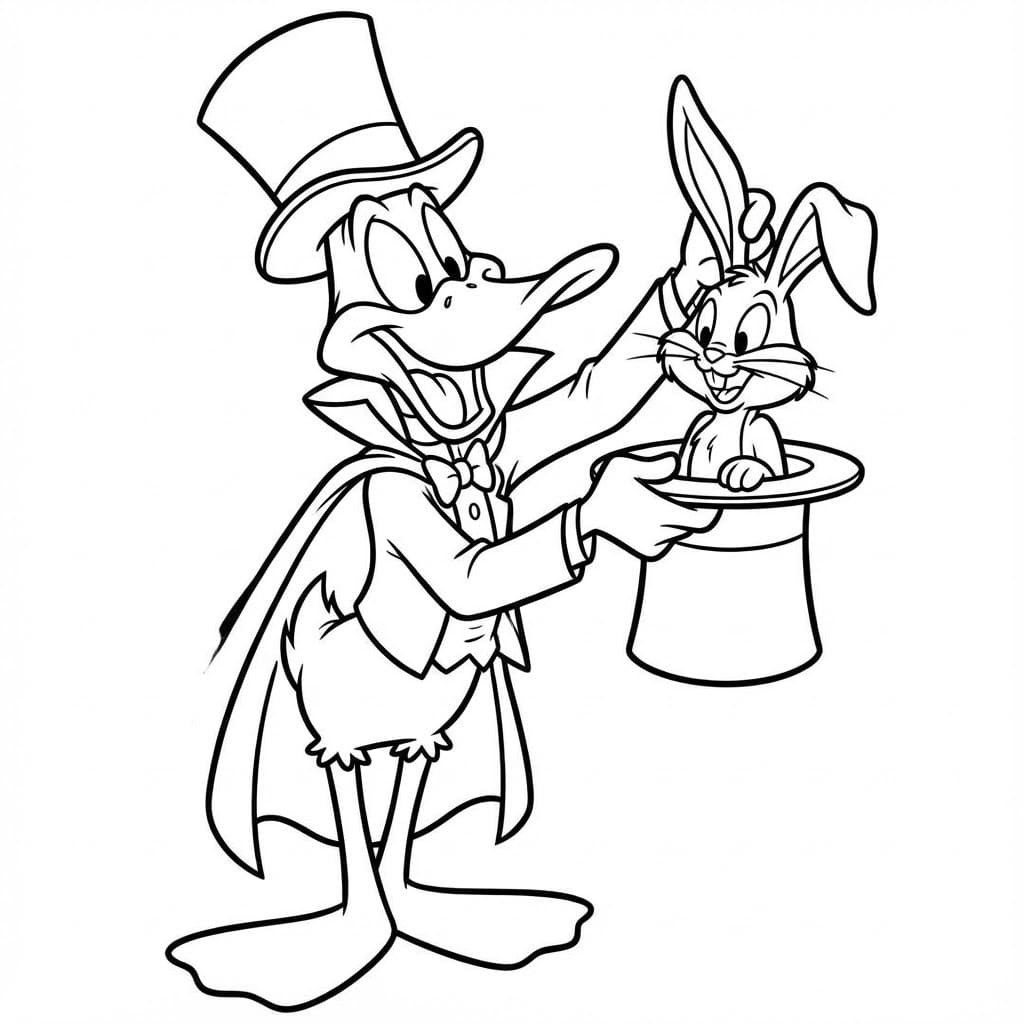 ζωγραφική Μαγικός Ντάφι Ντακ