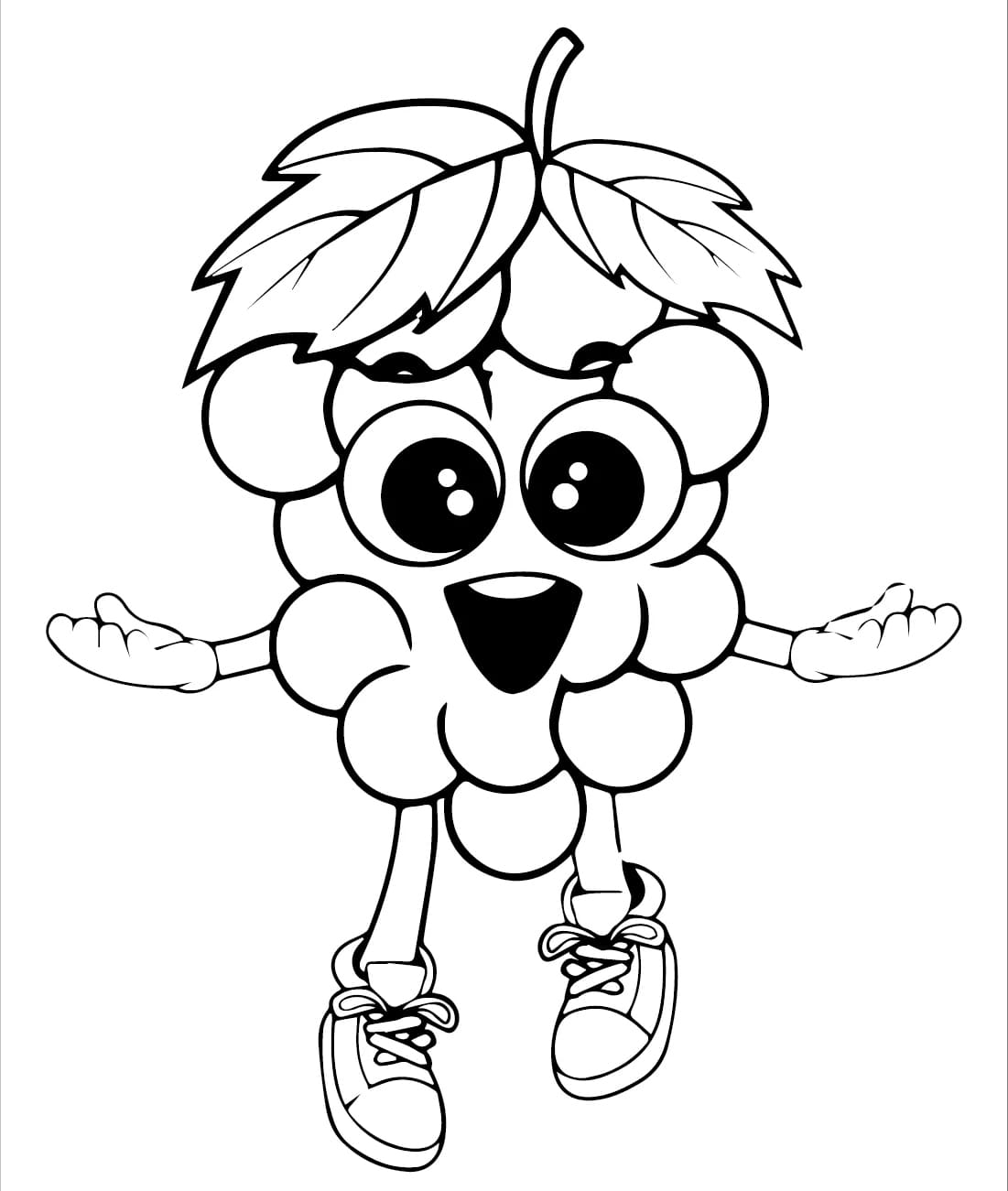 ζωγραφική Μασκότ σταφυλιών