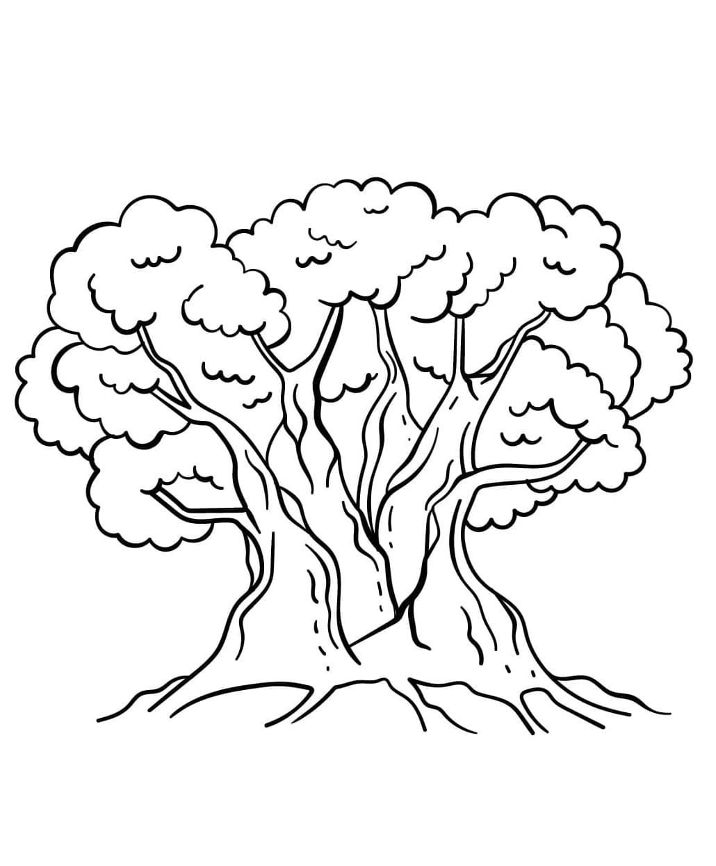 ζωγραφική Μεγάλο Δέντρο εικών