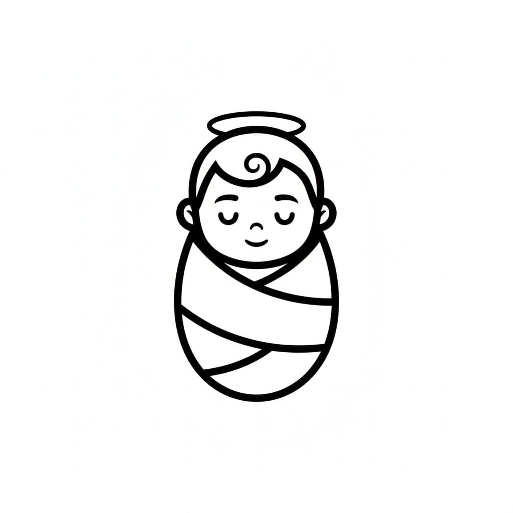 ζωγραφική Μωρό Ιησού τέλειο