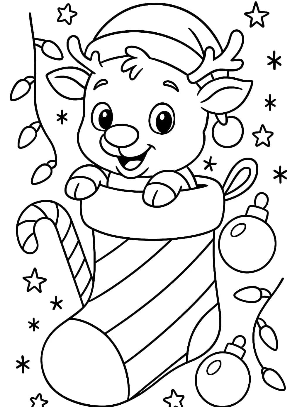 ζωγραφική Μωρό Ρούντολφ