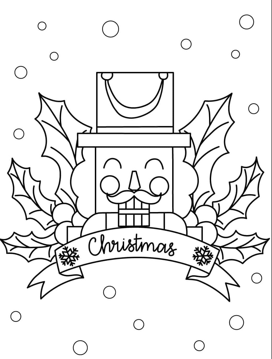 ζωγραφική Ο Καρυοθραύστης και τα Χριστούγεννα