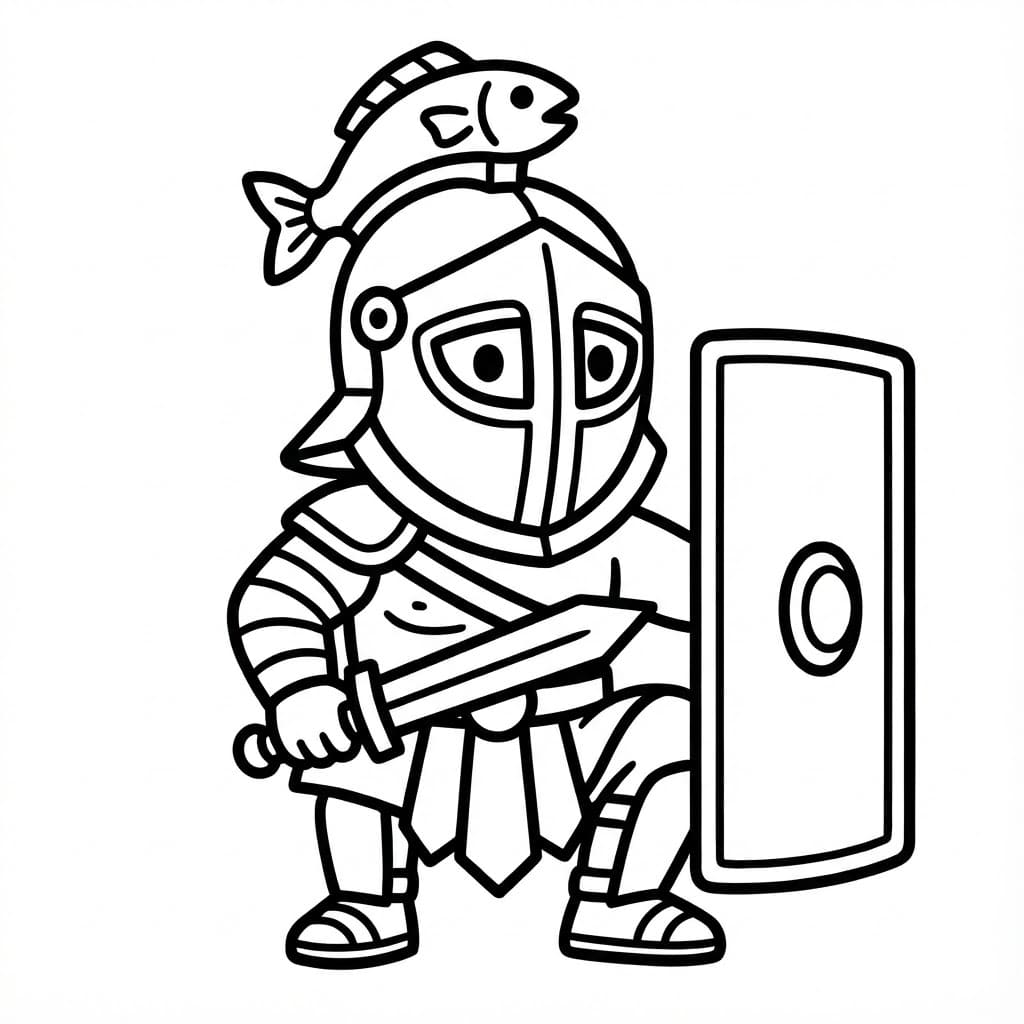 ζωγραφική Ο Μονομάχος πολύ κουλ