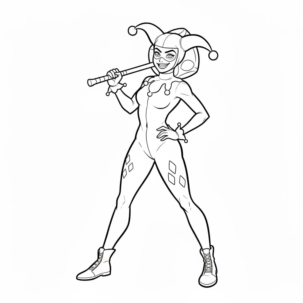 ζωγραφική Χάρλεϊ Κουίν