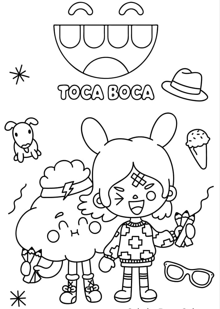 ζωγραφική Ρίτα και Κλάουντ από την Toca Boca