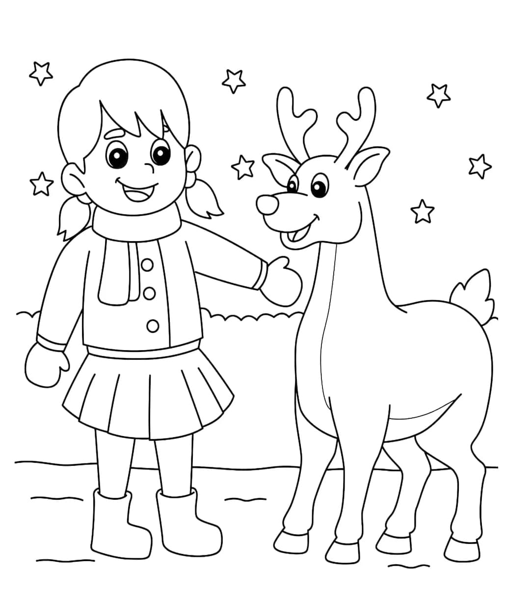 ζωγραφική Ρούντολφ για παιδιά