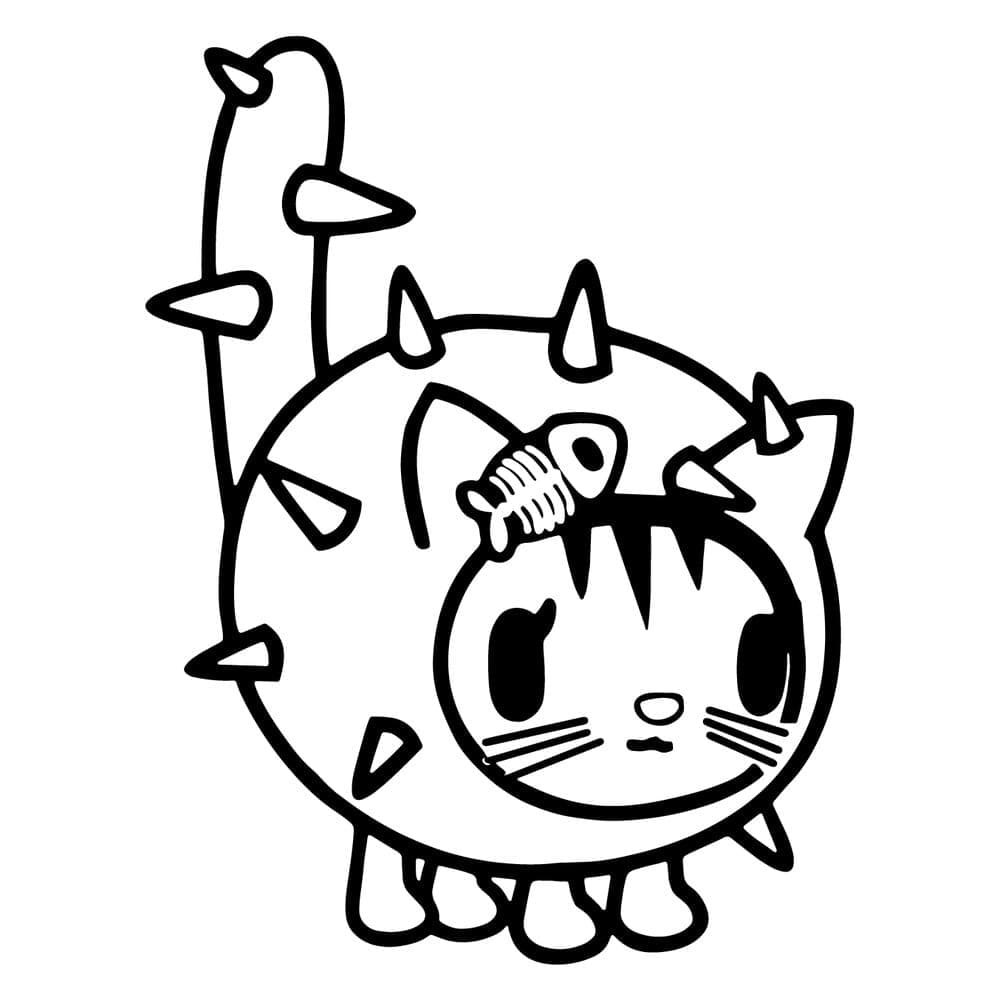 ζωγραφική Toca Boca Γάτα