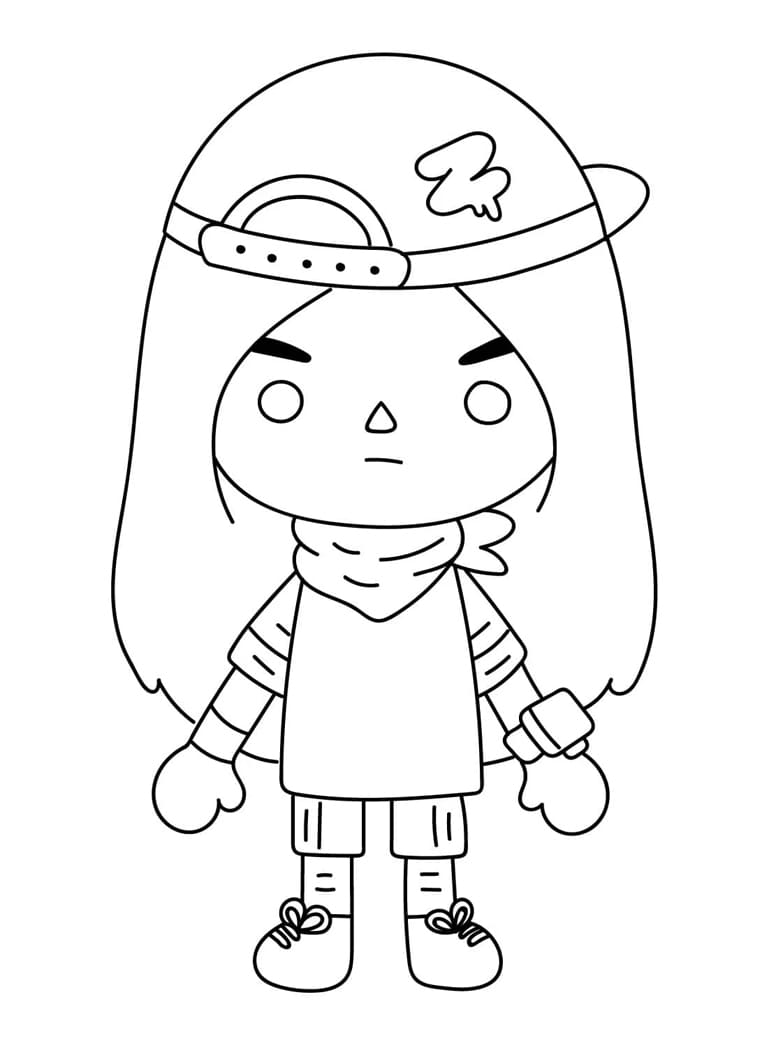 ζωγραφική Toca Κορίτσι της Ζωής