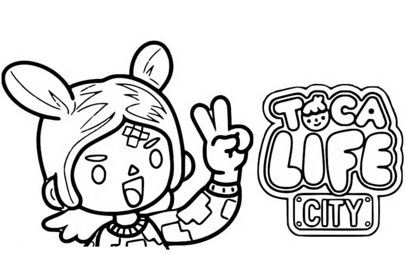 ζωγραφική Toca Ζωή Πόλη