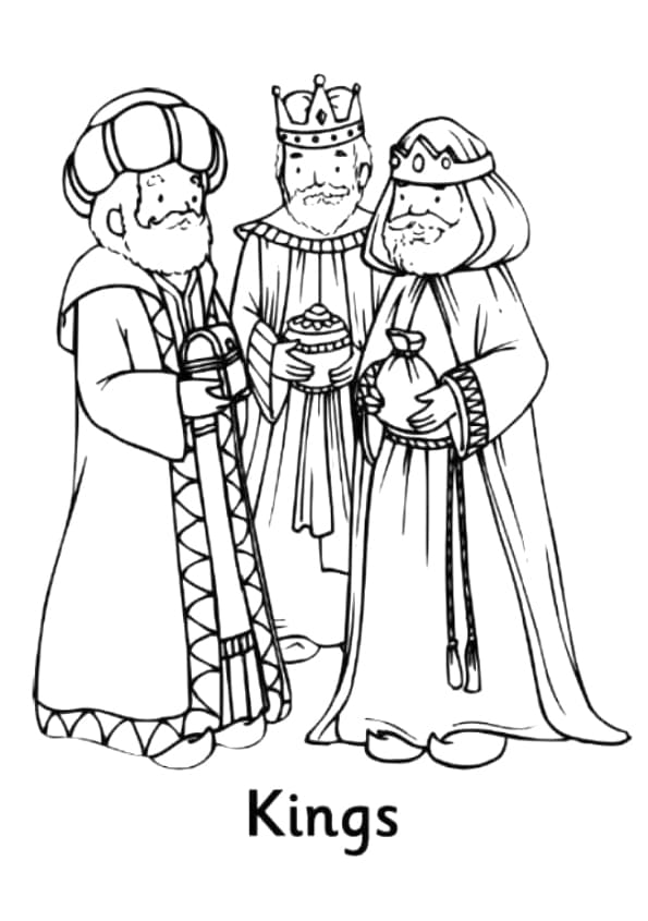 ζωγραφική Τρεις Μάγοι Εκτύπωση εικόνας