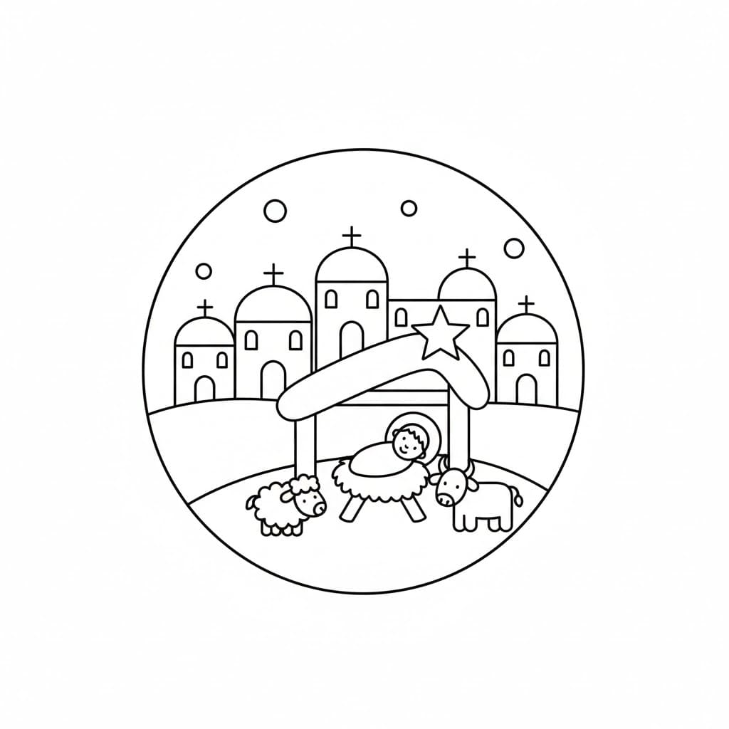 ζωγραφική Βηθλεέμ κανονικό