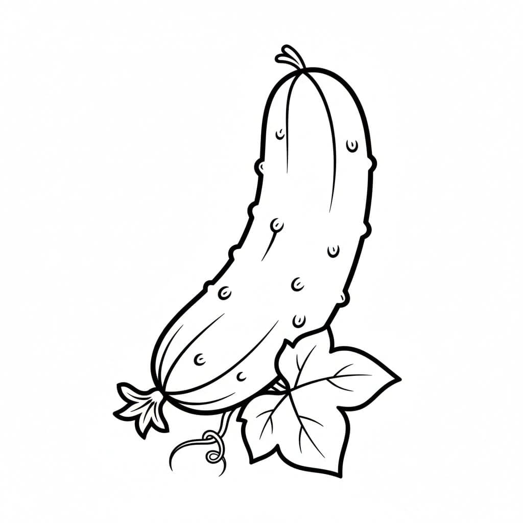 ζωγραφική Αγγούρι απλό