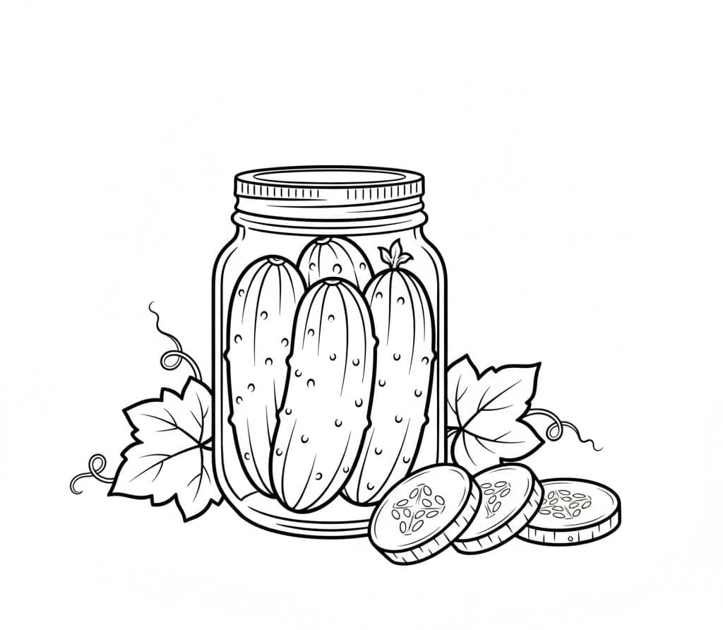 ζωγραφική Αγγούρι κουνουπιών