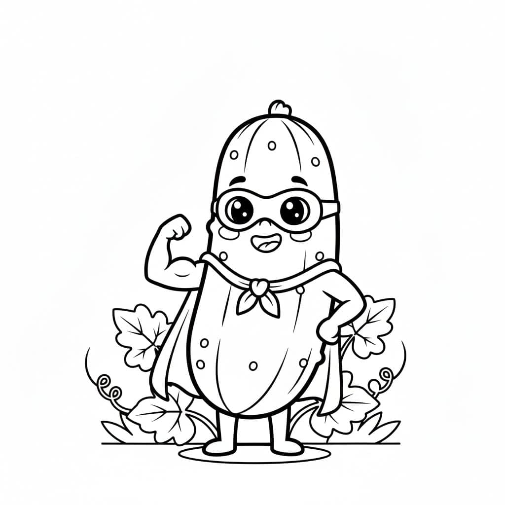 ζωγραφική Αγγούρι ωραίο