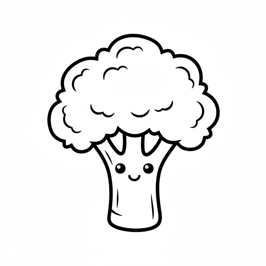 ζωγραφική Απλό μπρόκολο