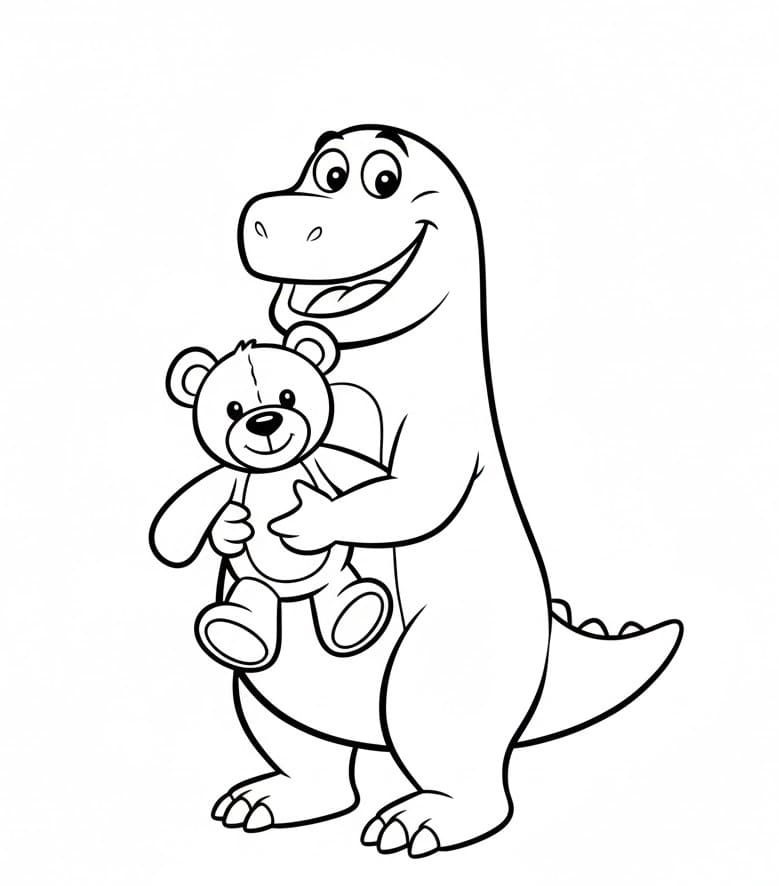 ζωγραφική Αρκούδα Μπάρνεϊ