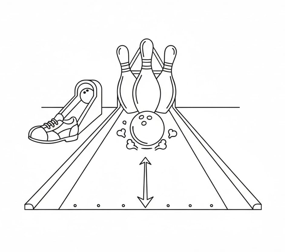 ζωγραφική Μπόουλινγκ κανονικά
