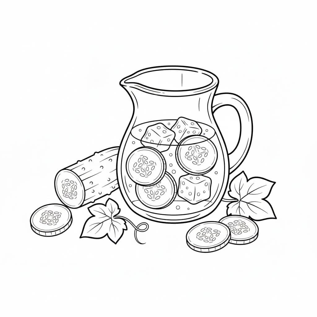 ζωγραφική Χυμός αγγουριού