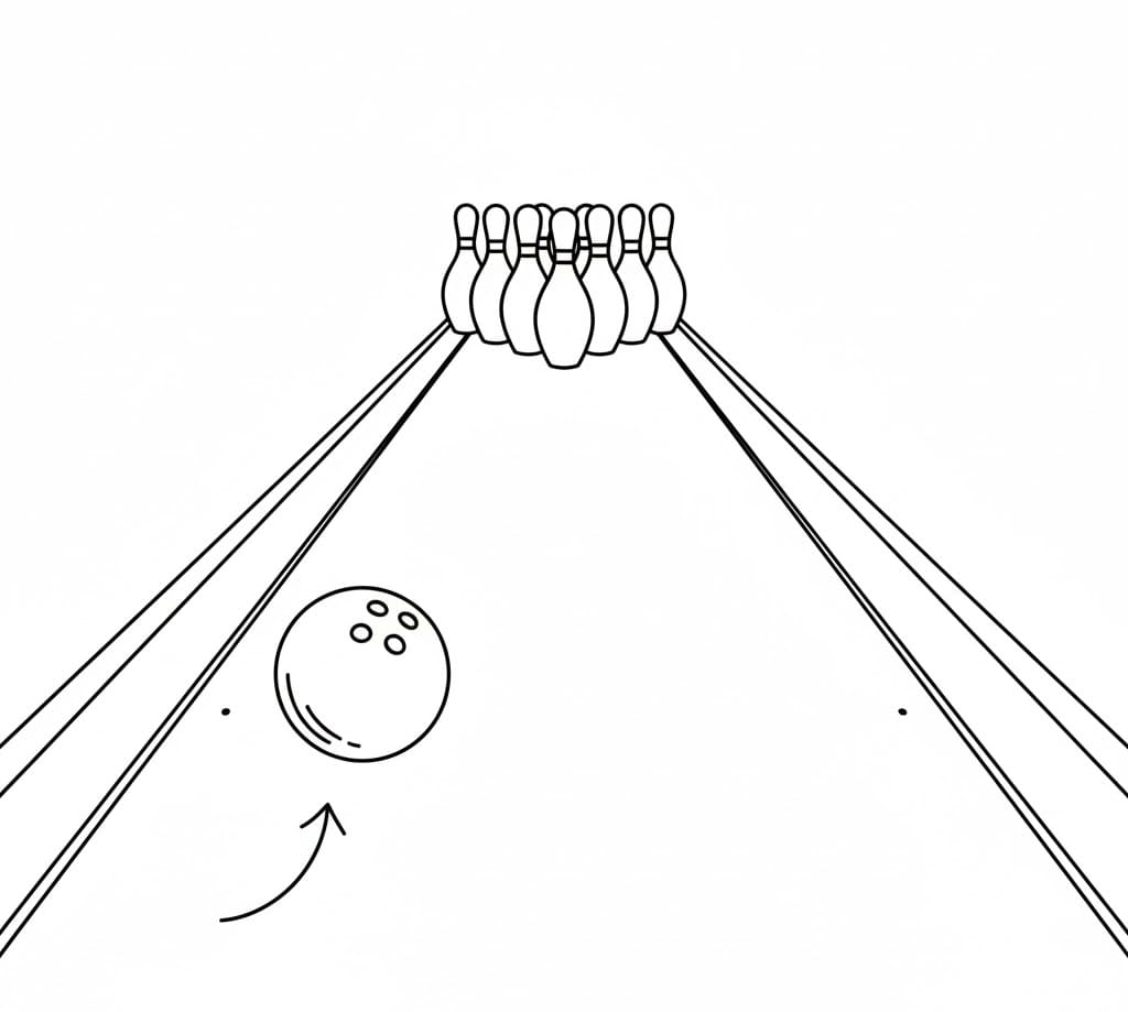 ζωγραφική Δωρεάν εκτύπωση για μπόουλινγκ