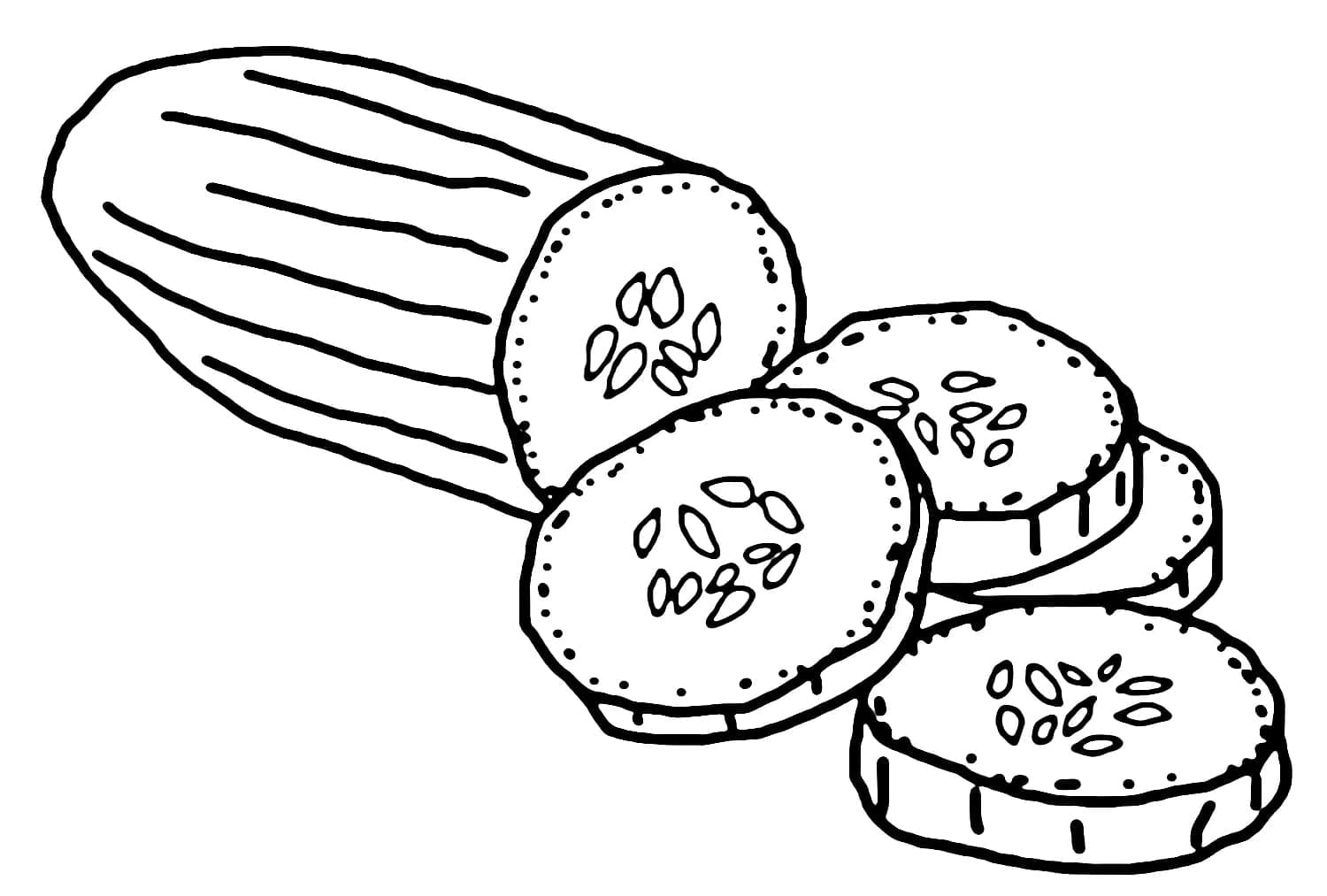 ζωγραφική Εικόνες Αγγούρι