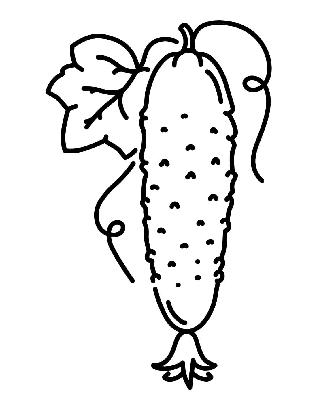 ζωγραφική Εκτύπωση Αγγούρι