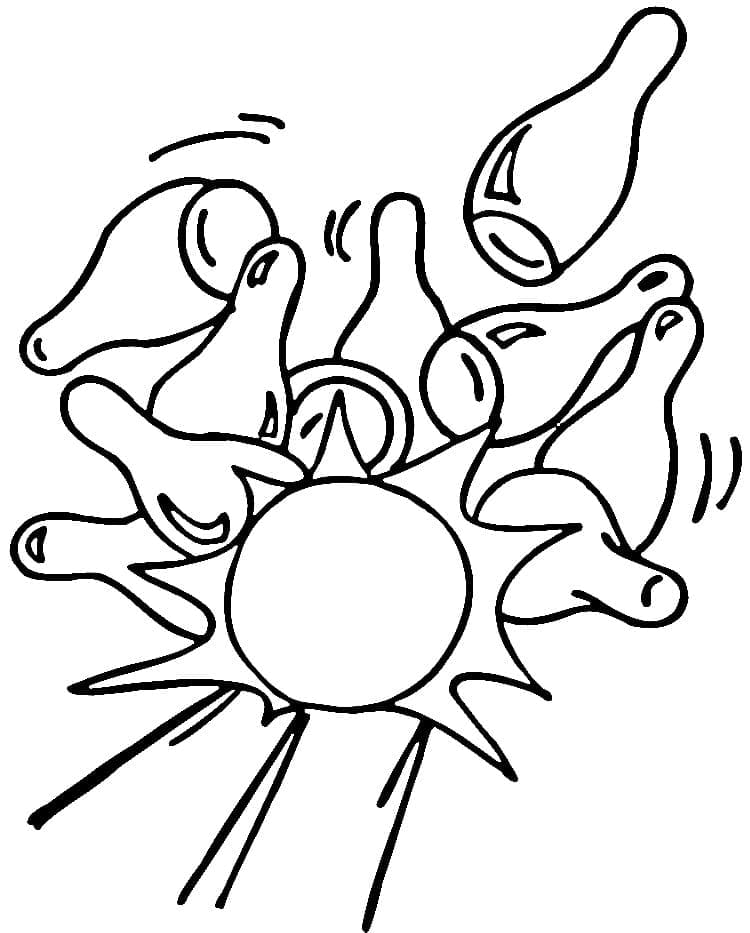 ζωγραφική Εκτυπώσιμη απεργία μπόουλινγκ