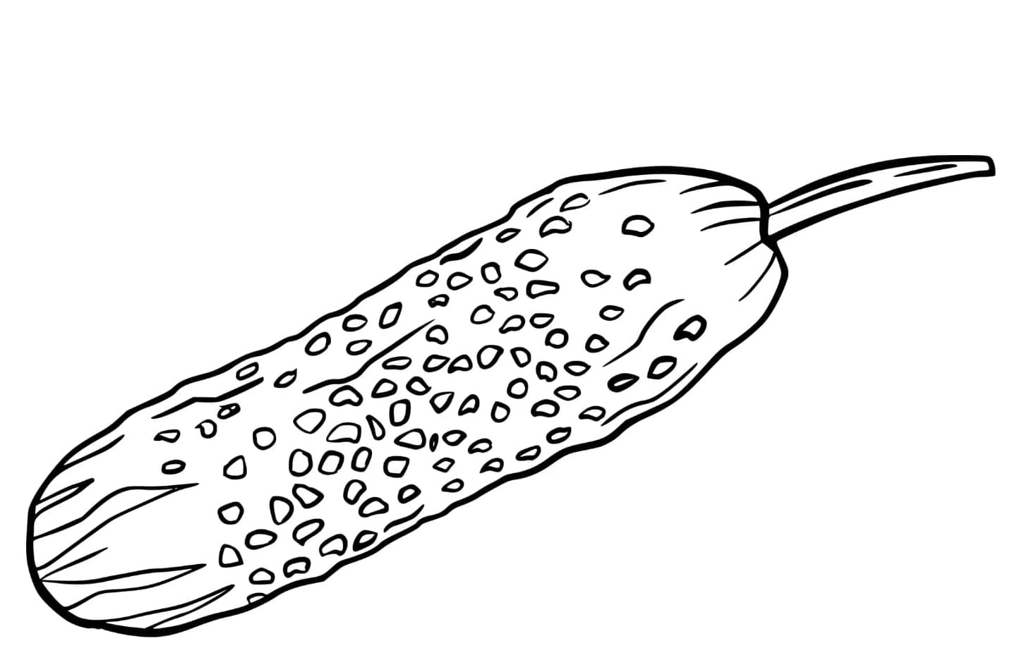 ζωγραφική Εκτυπώσιμο αγγούρι