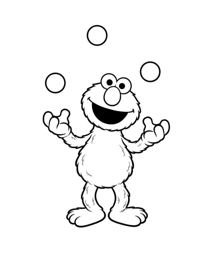 ζωγραφική Έλμο αστείο