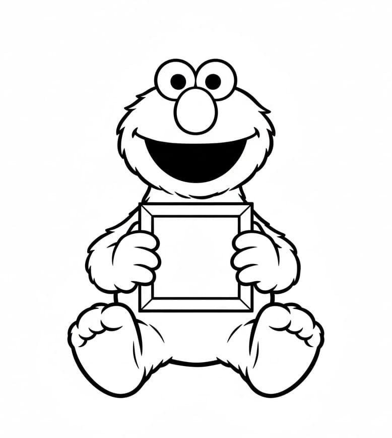 ζωγραφική Έλμο για παιδιά