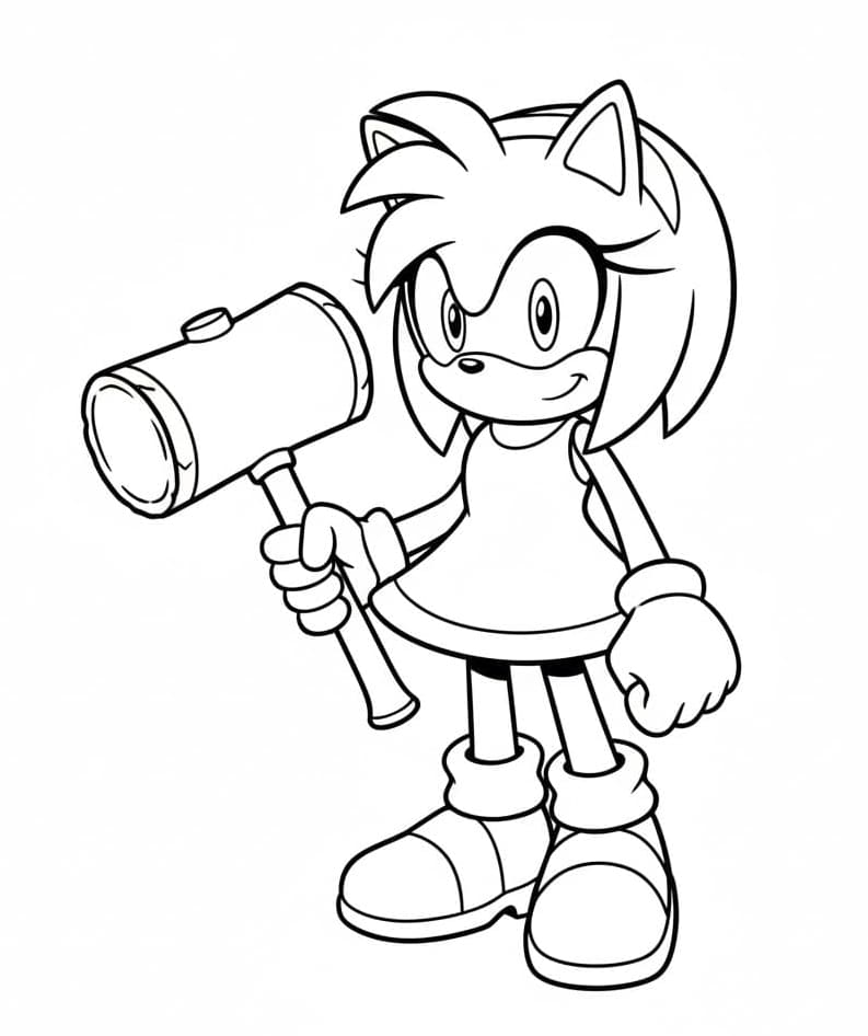 ζωγραφική Η Έιμι Ρόουζ απλή