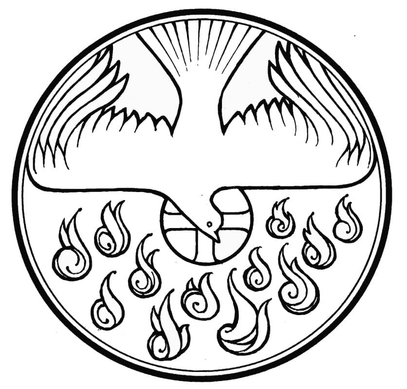 ζωγραφική Η Πεντηκοστή του Αγίου Πνεύματος