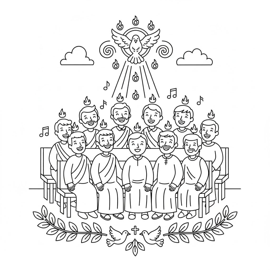 ζωγραφική Η τέχνη της Πεντηκοστής