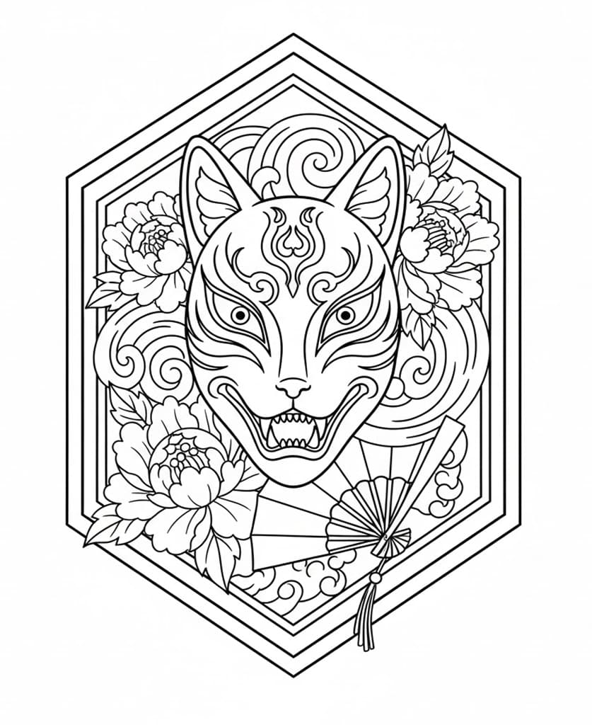 ζωγραφική Κίτσουνε Τατουάζ