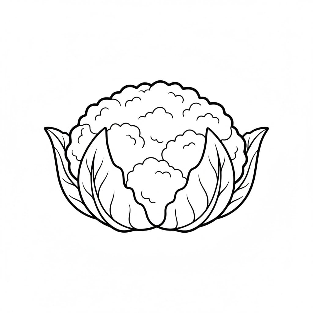 ζωγραφική Κουνουπίδι για εκτύπωση για παιδιά