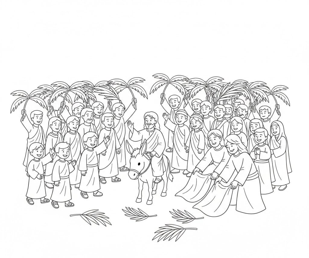 ζωγραφική Κυριακή των Βαΐων - κλήρωση