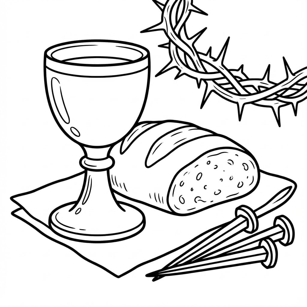 ζωγραφική Μεγάλη Παρασκευή για εκτύπωση δωρεάν