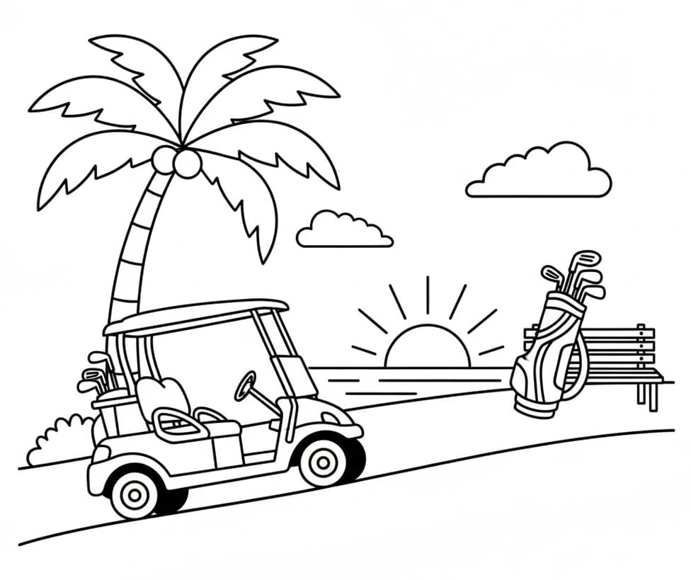 ζωγραφική Γκολφ κανονικό