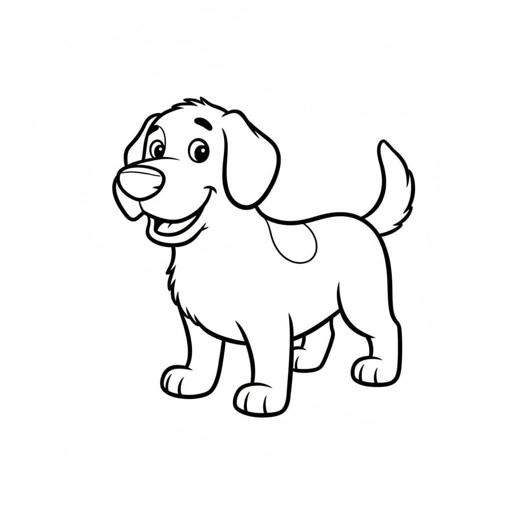 ζωγραφική Ο Κλίφορντ στέκεται όρθιος