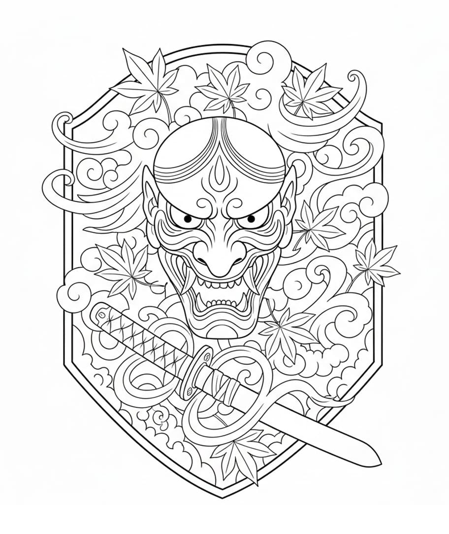 ζωγραφική Ονι Μάσκα Τατουάζ