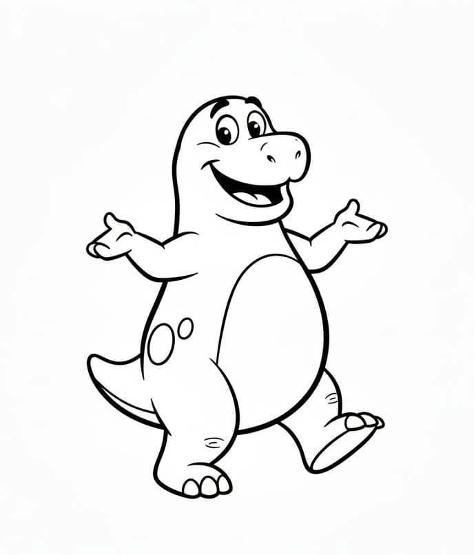 ζωγραφική Περπάτημα στον Μπάρνεϊ