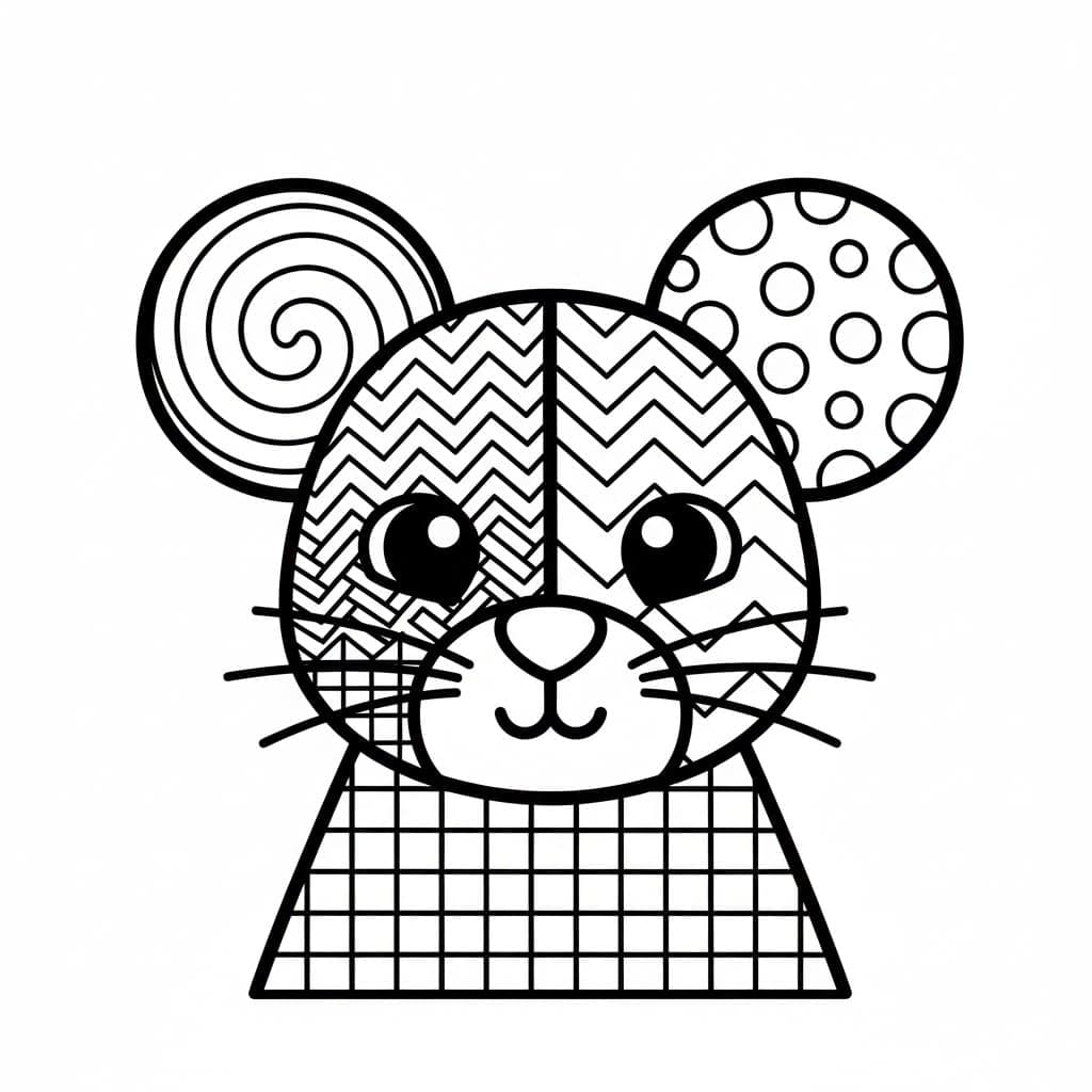 ζωγραφική Ποντίκι Ζεντάνγκλ