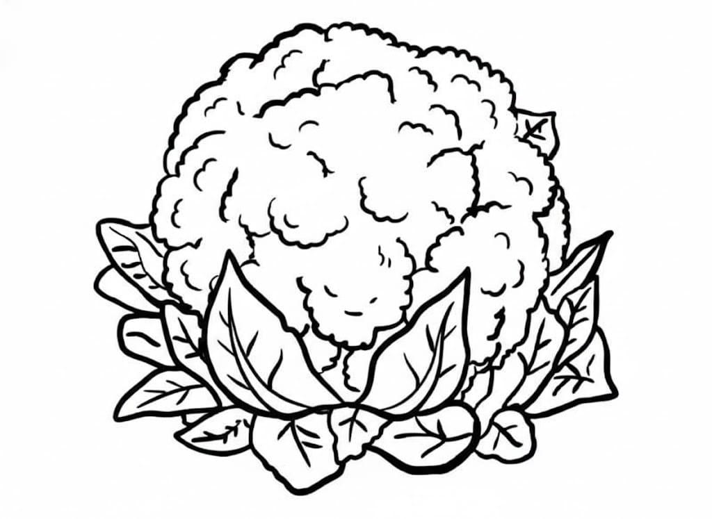 ζωγραφική Σχεδιάστε το κουνουπίδι