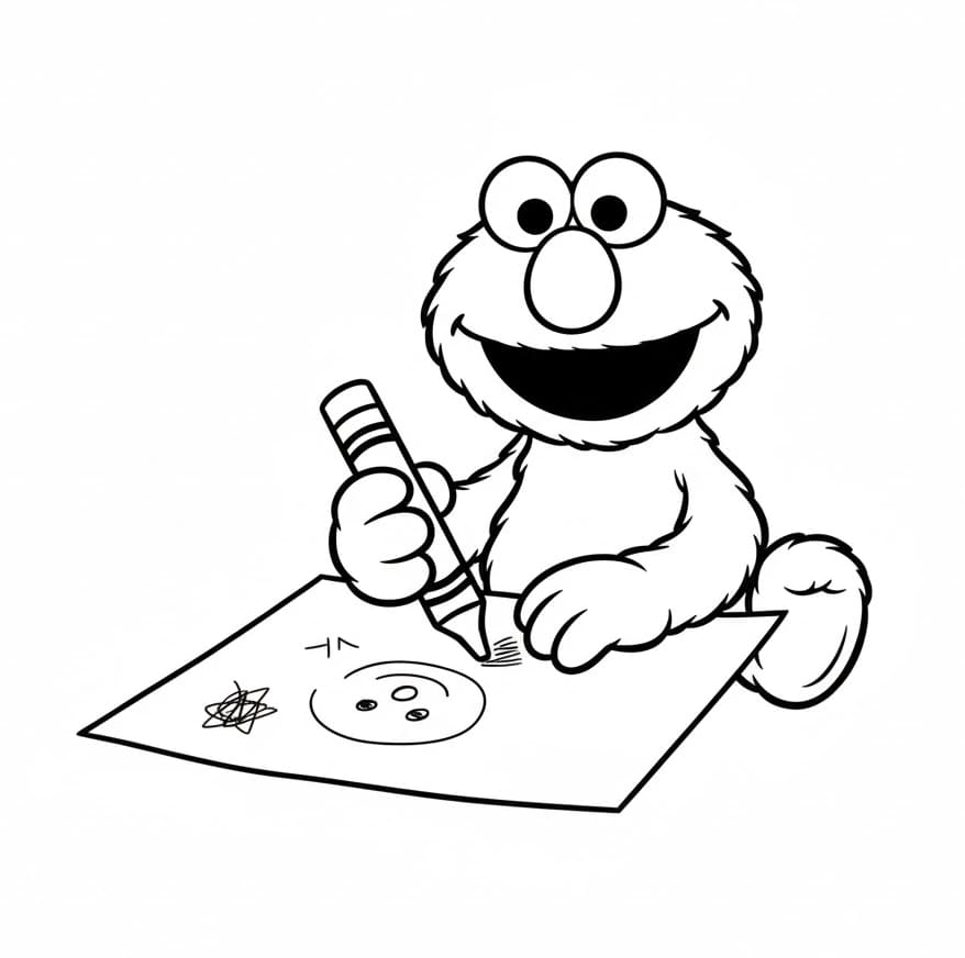 ζωγραφική Σχέδιο Έλμο