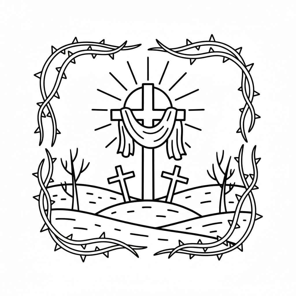 ζωγραφική Σχέδιο Μεγάλη Παρασκευή