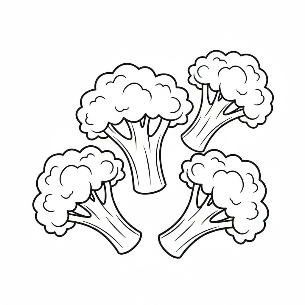 ζωγραφική Τετραμελές Μπρόκολο