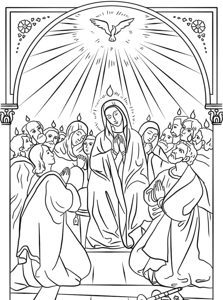 ζωγραφική Την Πεντηκοστή